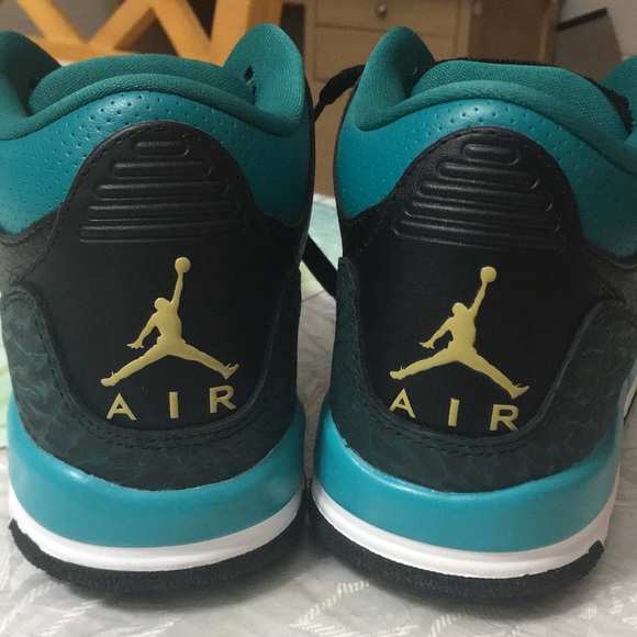 Air Jordan 3 Retro GS 'Rio Teal' - Picture 5 of 11